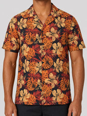 Hawaiian Camp Shirt - Lalomanu Ember - AU/NZ/USA - The Koko Samoa
