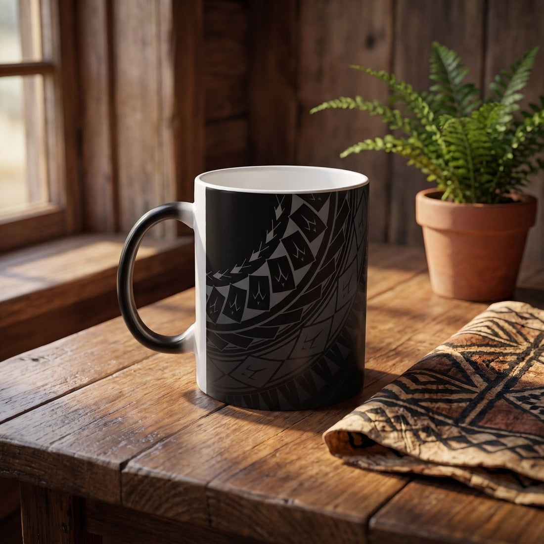 Heat Reactive 11oz Mug - Spear - USA - The Koko Samoa