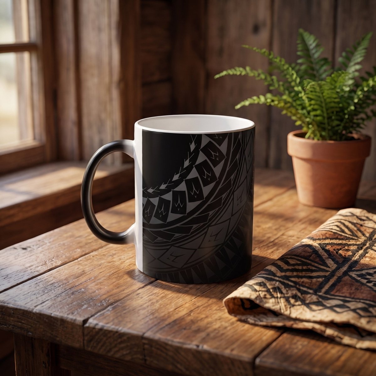 Heat Reactive 11oz Mug - Spear - USA - The Koko Samoa