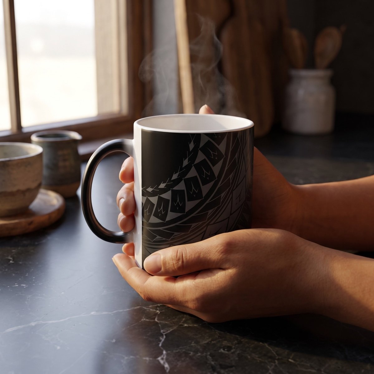 Heat Reactive 11oz Mug - Spear - USA - The Koko Samoa