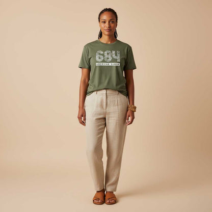Heavy Unisex Tee - American Samoa 684 - USA - The Koko Samoa