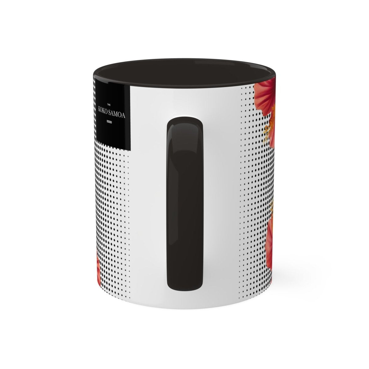 Black LimaLuxe™ 11oz mug by Imagine Your Photos featuring the Aute design, perfect for coffee or tea.