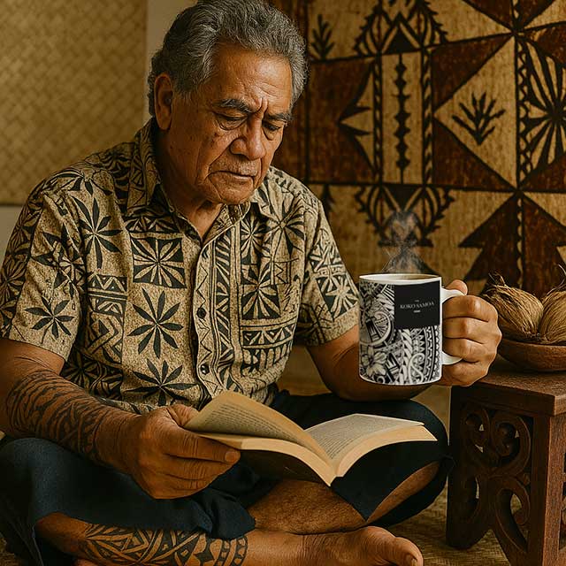 Imagine Your Photos LimaLuxe™ 11oz Bloom mug with vibrant floral design, perfect for hot beverages.