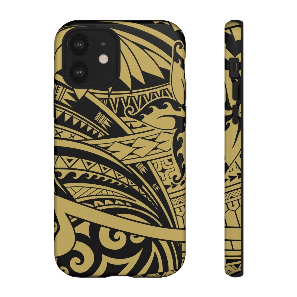 WOYC Bloom Gold tough iPhone case for AU/NZ/USA, durable protection with floral design, fits iPhone models.