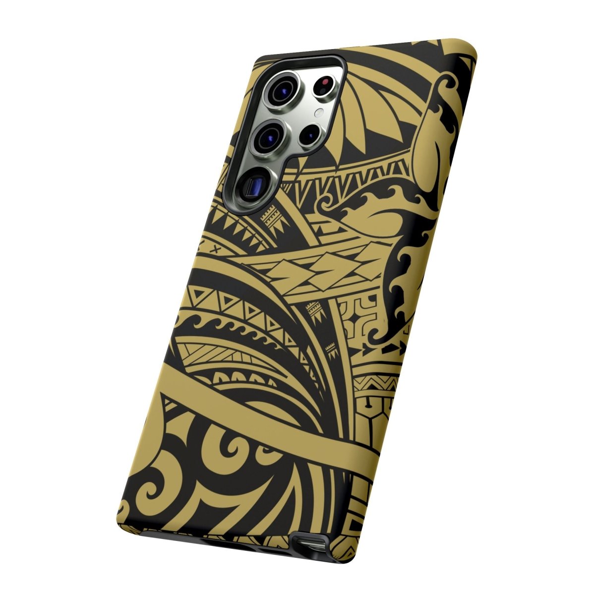 WOYC Bloom Gold tough iPhone case for AU/NZ/USA, durable protective cover with floral design for iPhone models.