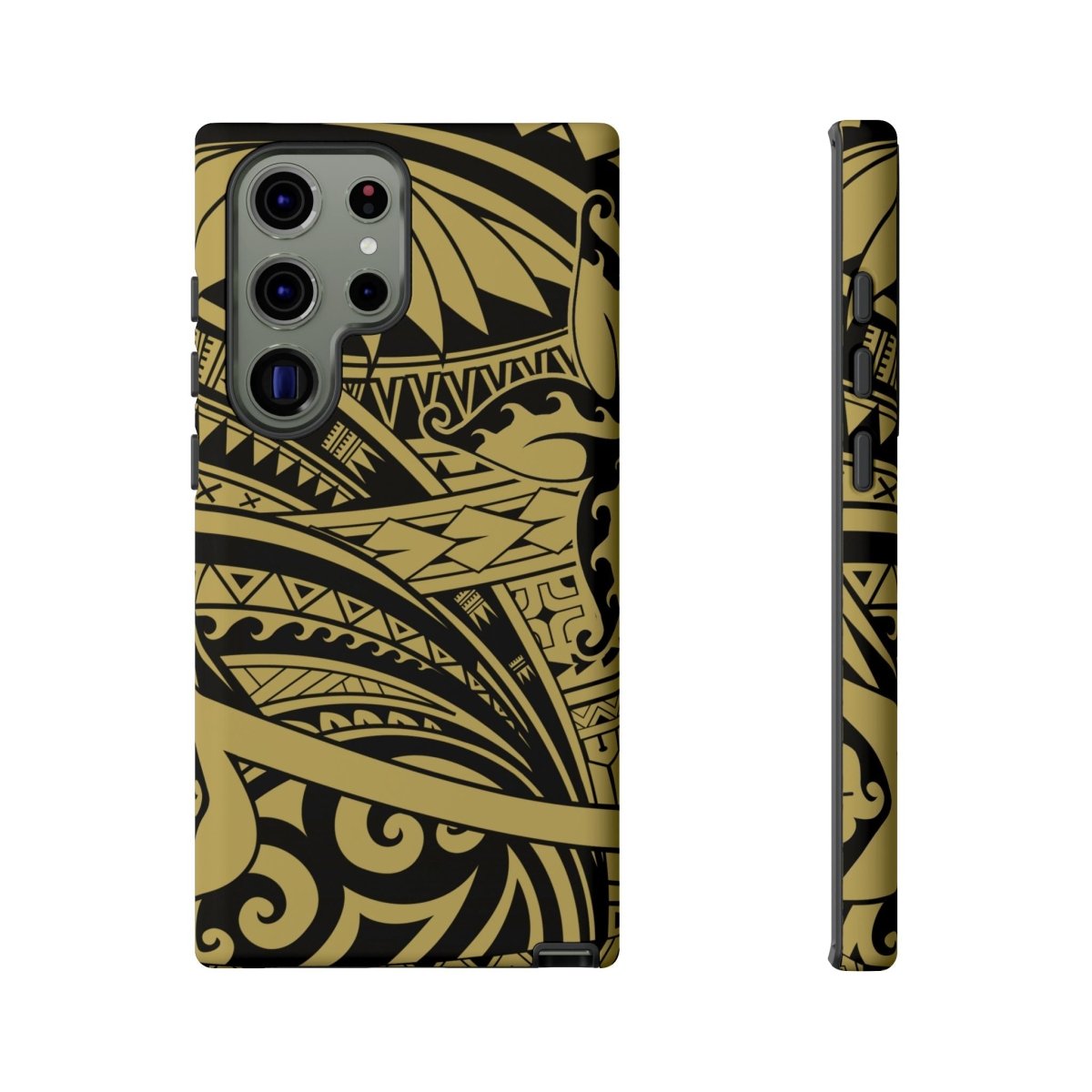 WOYC Bloom Gold tough phone case for iPhone, featuring a floral design, suitable for AU, NZ, and US markets.