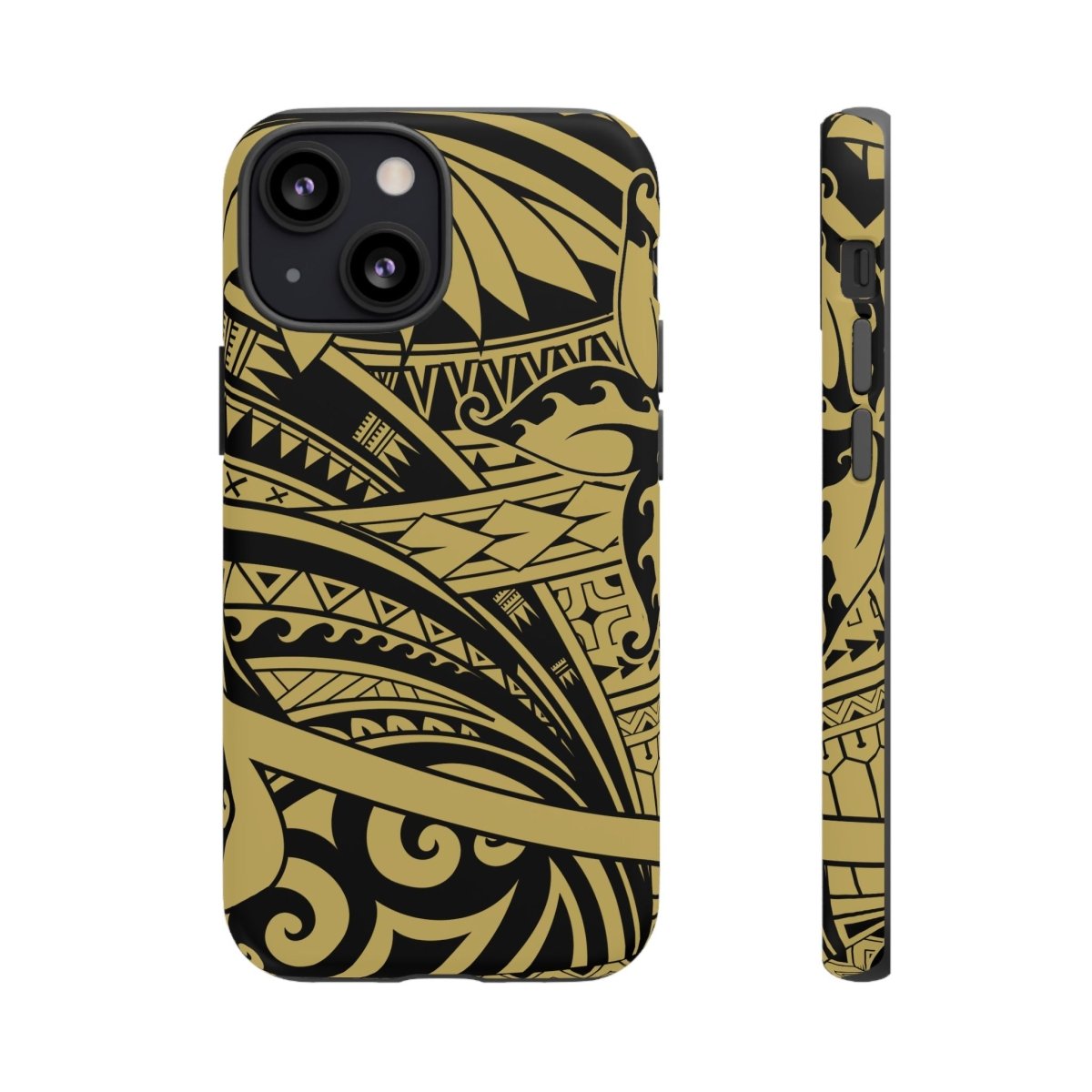WOYC Bloom Gold tough iPhone case with floral design, protective bumper, and slim profile for iPhone models in AU, NZ, and USA.