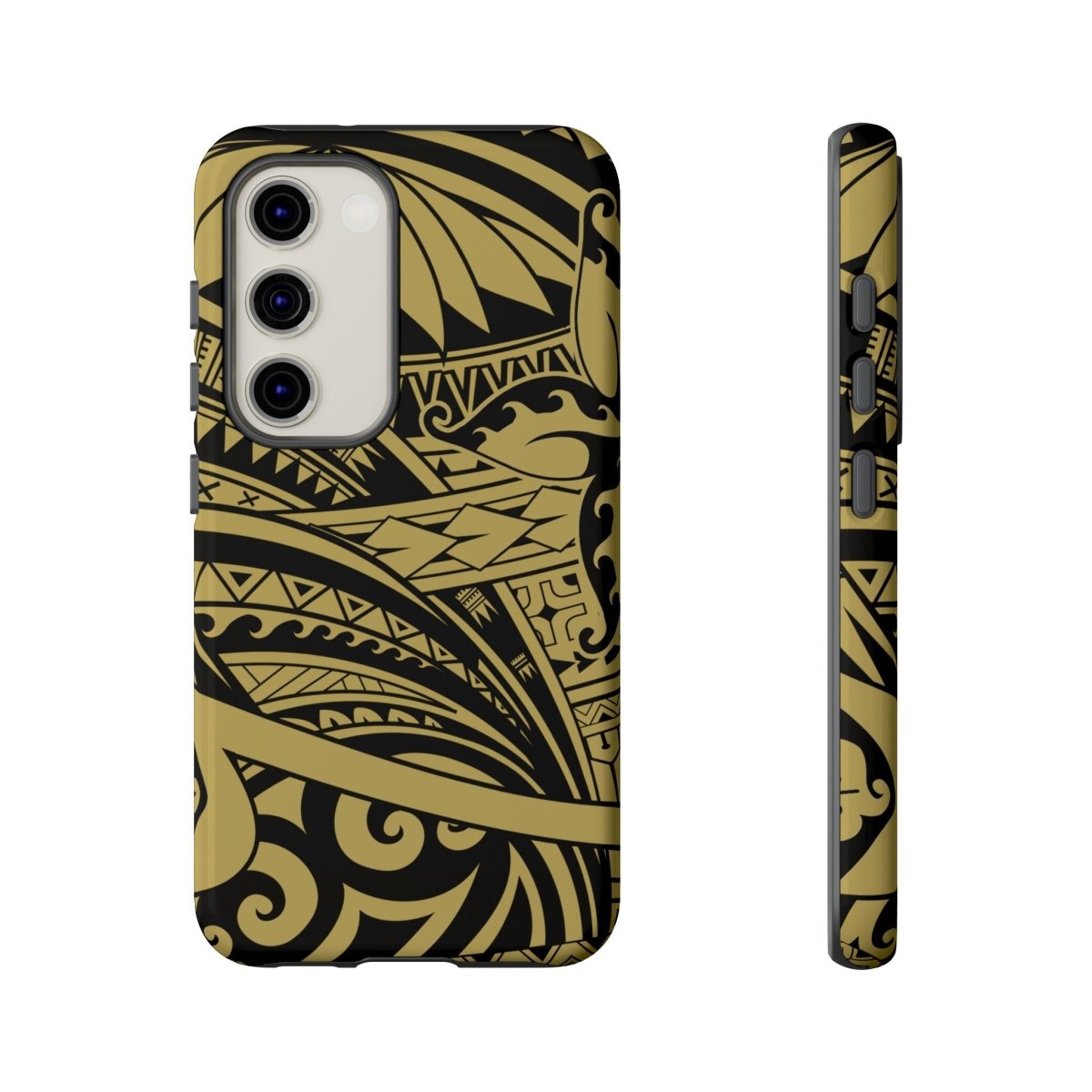 WOYC Bloom Gold tough iPhone case for AU/NZ/USA, featuring a floral design and durable protection for iPhone models.