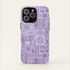 iPhone Tough Phone Case - Lavender Elei - AU/NZ/USA - The Koko Samoa