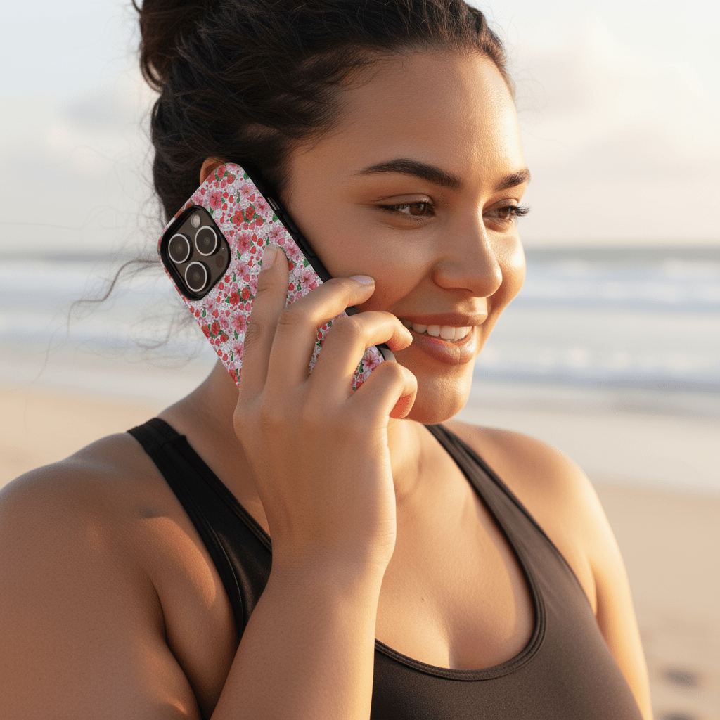 iPhone Tough Phone Case - Love & Aute - AU/NZ/USA - The Koko Samoa