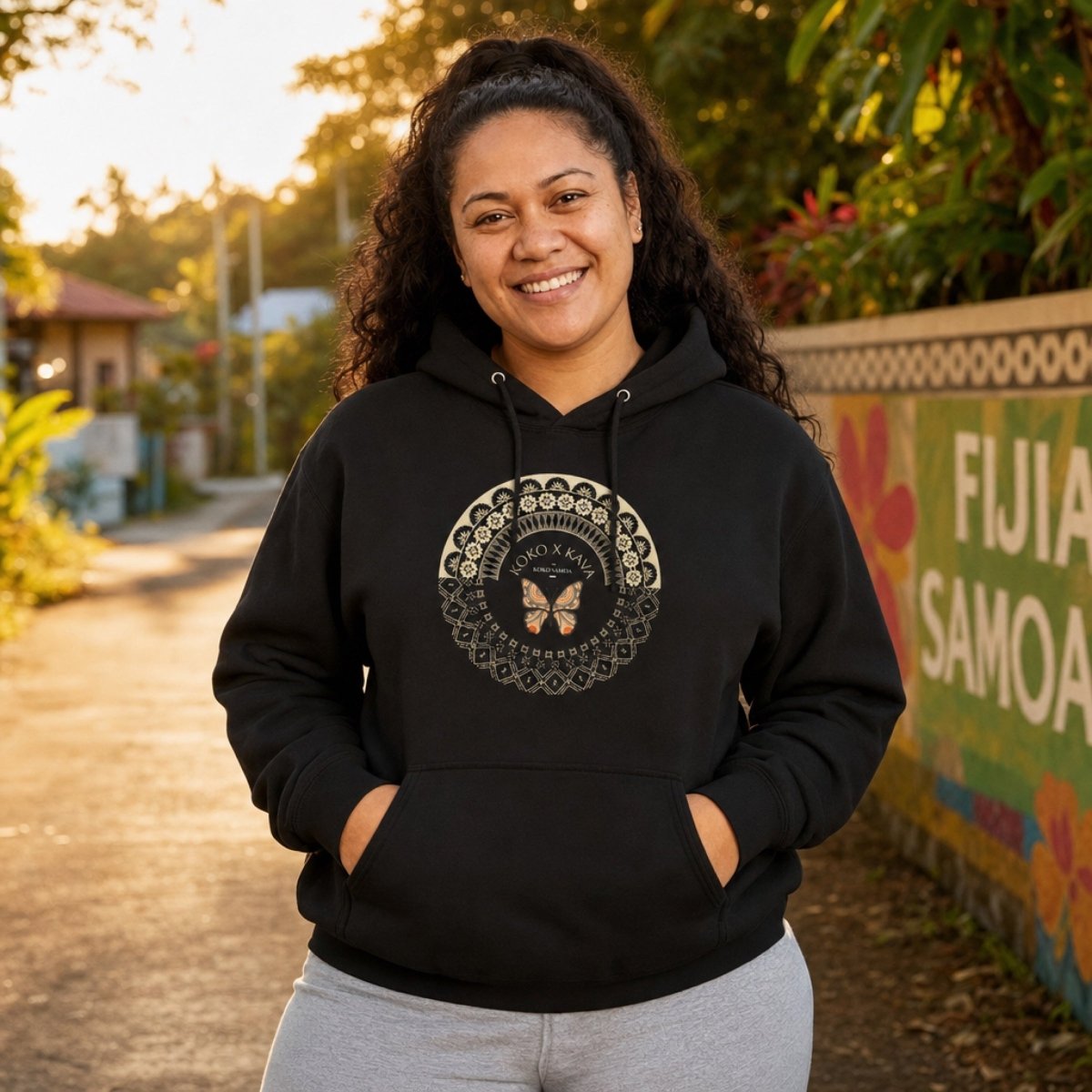 Fiji Samoa hoodie, The Koko Samoa