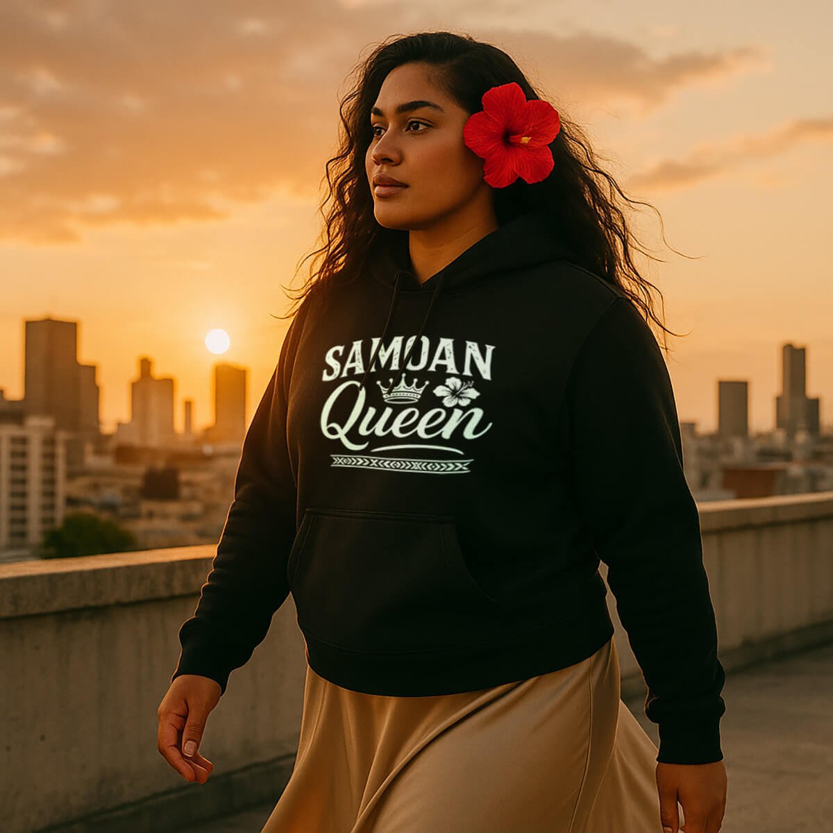 Samoan Queen hoodie, The Koko Samoa