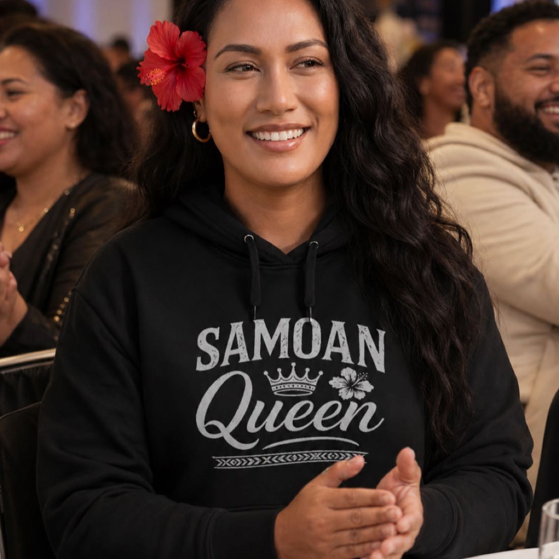 Samoan Queen hoodie, The Koko Samoa