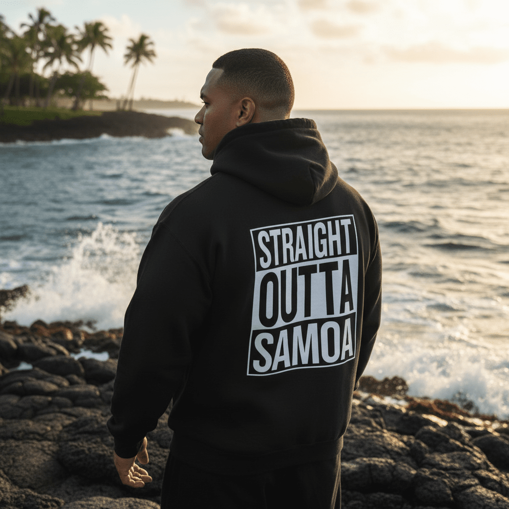 Straight Outta hoodie, The Koko Samoa