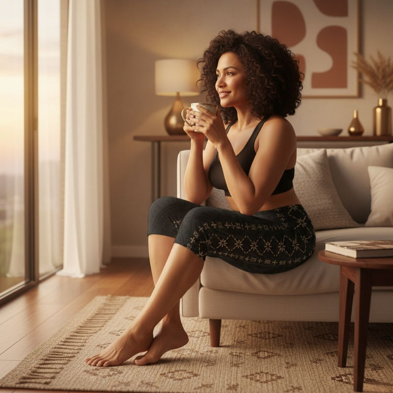 Islandflex Capri Leggings - Malu - AU/NZ/USA - The Koko Samoa