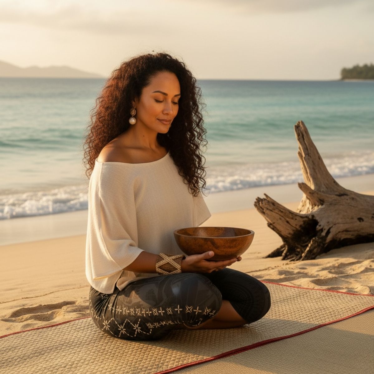 Islandflex Capri Leggings - Malu - AU/NZ/USA - The Koko Samoa