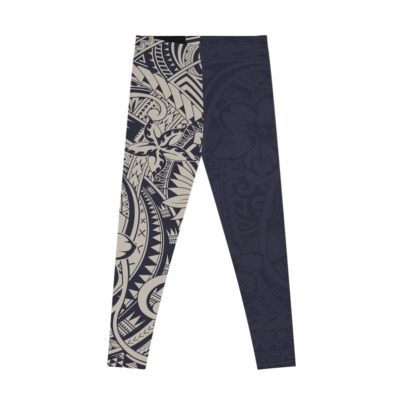 IslandFlex Leggings - Blue Bloom - AU/NZ/USA - The Koko Samoa