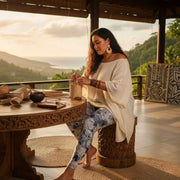 IslandFlex Mid - Rise Leggings - Tiavi Mist - AU/NZ/USA - The Koko Samoa