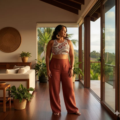 Islandflex Seamless Sports Bra - Firecrest - AU/NZ/USA - The Koko Samoa