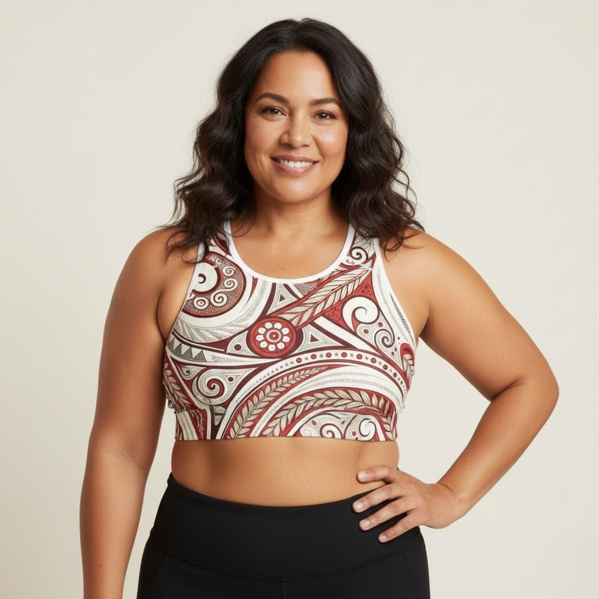 Islandflex Seamless Sports Bra - Firecrest - AU/NZ/USA