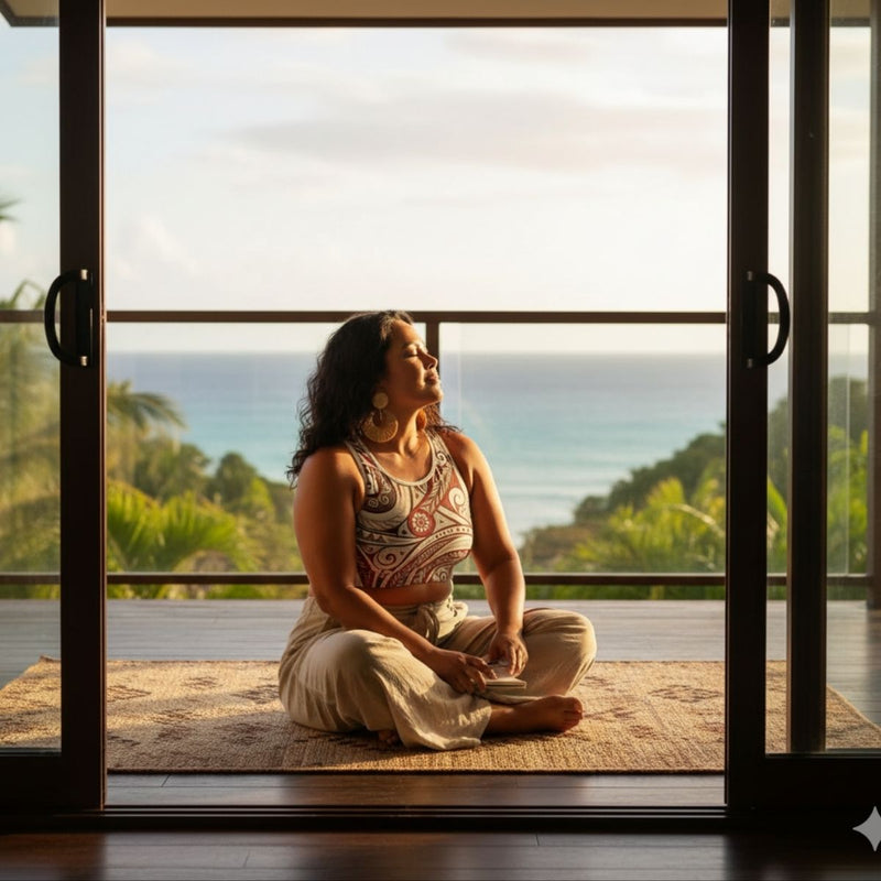 Islandflex Seamless Sports Bra - Firecrest - AU/NZ/USA - The Koko Samoa