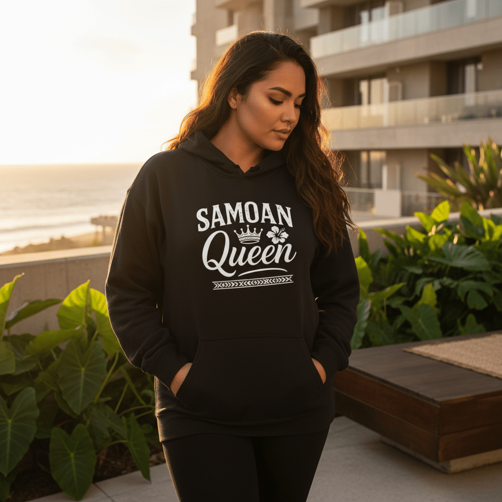 Samoan Queen hoodie, The Koko Samoa