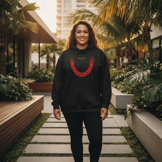 IslandHeavy™ Hoodie – Plus 2XL - 5XL – Ula Fala - USA - The Koko Samoa