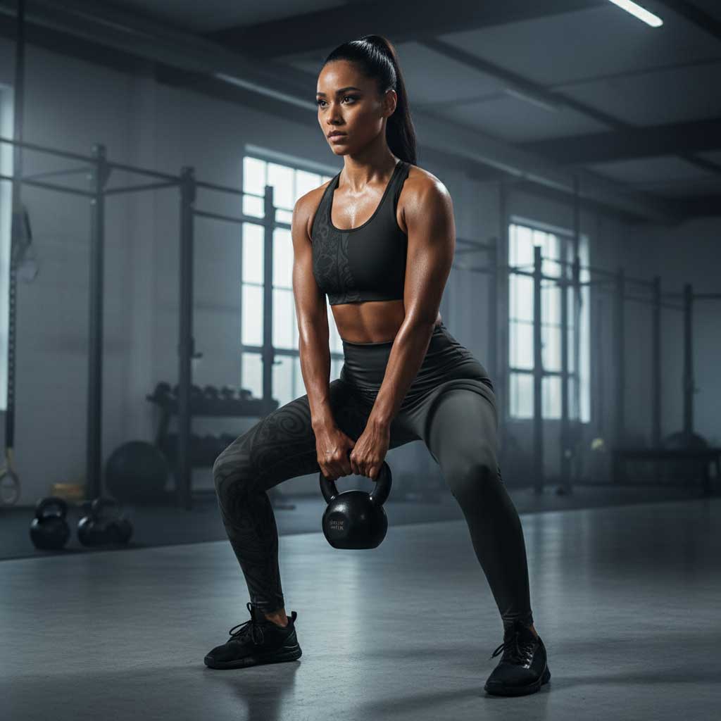 IslandPlus - 2XL to 6XL Leggings - Bloom Dark - AU/NZ/USA - The Koko Samoa