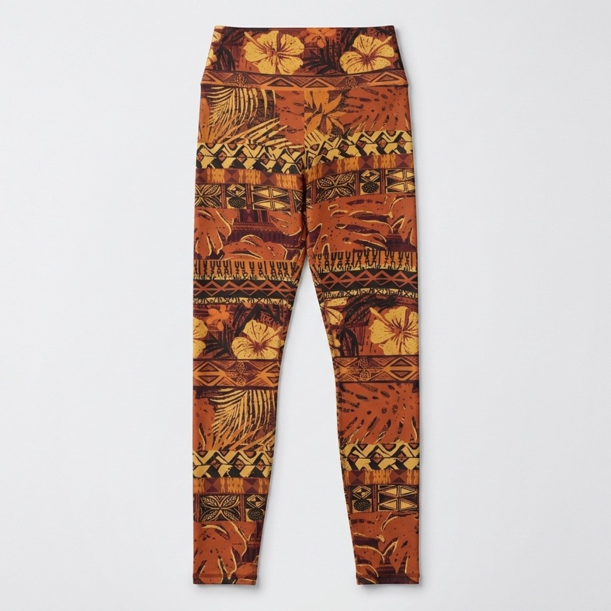 IslandRise High - Waisted Leggings - Poutasi Promise - USA - The Koko Samoa