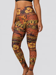 IslandRise High-Waisted Leggings - Poutasi Promise - USA - The Koko Samoa