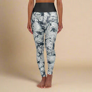 IslandRise High Waisted Leggings - Tiavi Mist - USA - The Koko Samoa