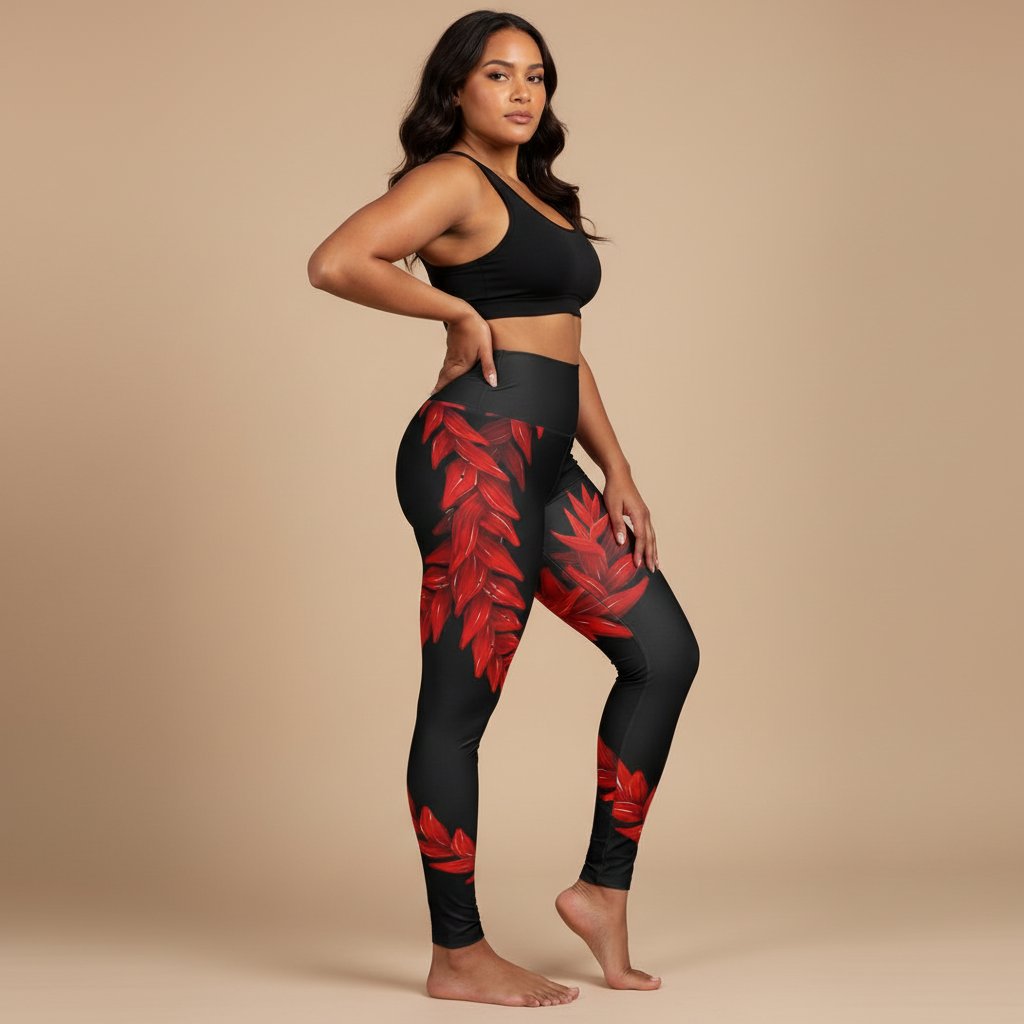 IslandRise High-Waisted Leggings - Ula Fala - USA