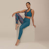 IslandRise High - Waisted Leggings - Winterberry Blue - USA - The Koko Samoa