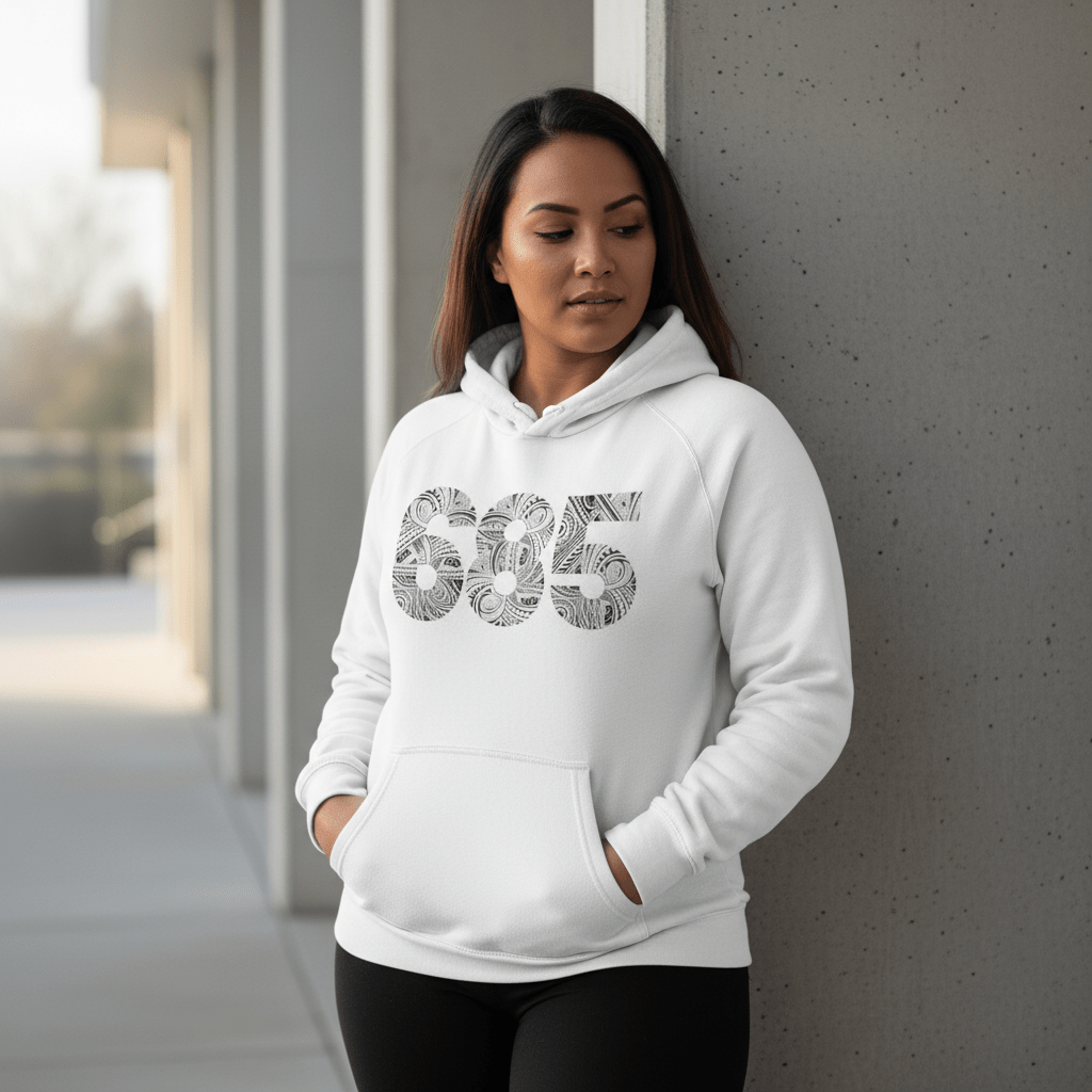 Premium IslandSoft™ hoodie in XS-XL from Printify, featuring a soft fabric and island-inspired design, shown in a casual fit.