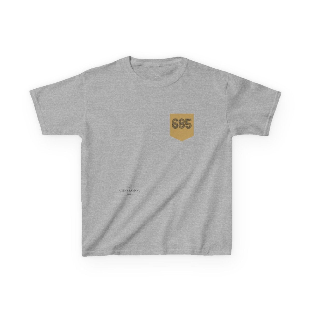 Kids Heavy Cotton Tee - 685 Pocket - USA - The Koko Samoa