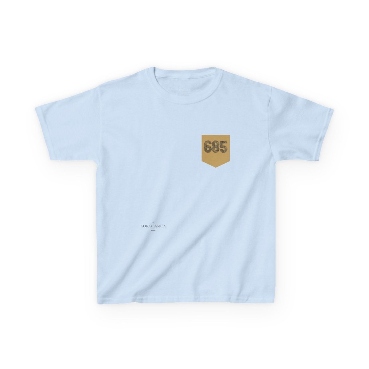 Kids Heavy Cotton Tee - 685 Pocket - USA - The Koko Samoa