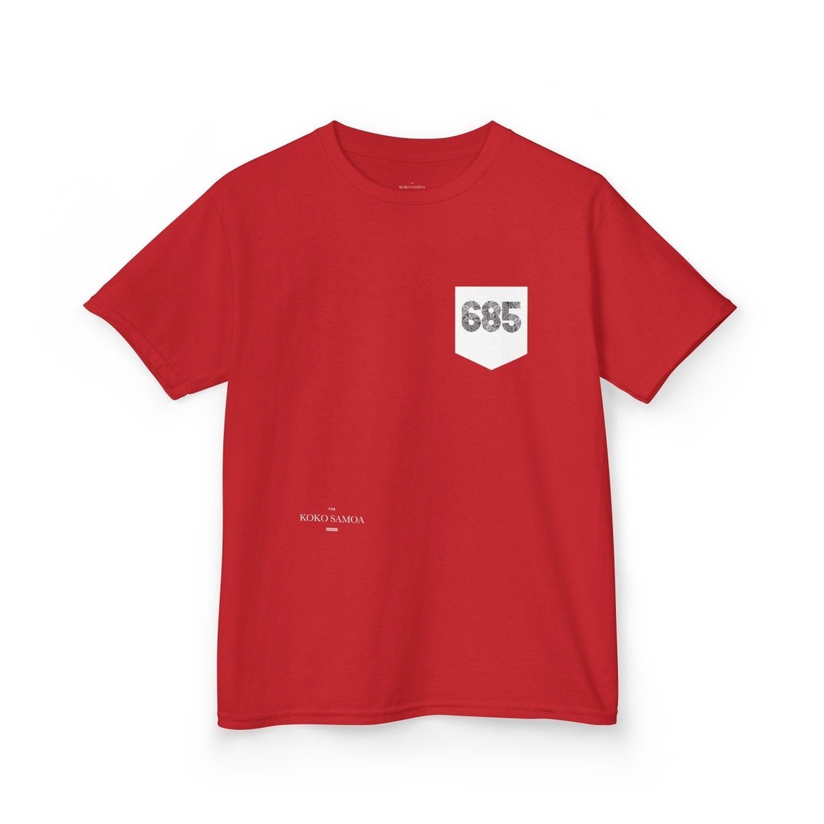 Kids Heavy Cotton Tee - 685 Pocket - USA - The Koko Samoa