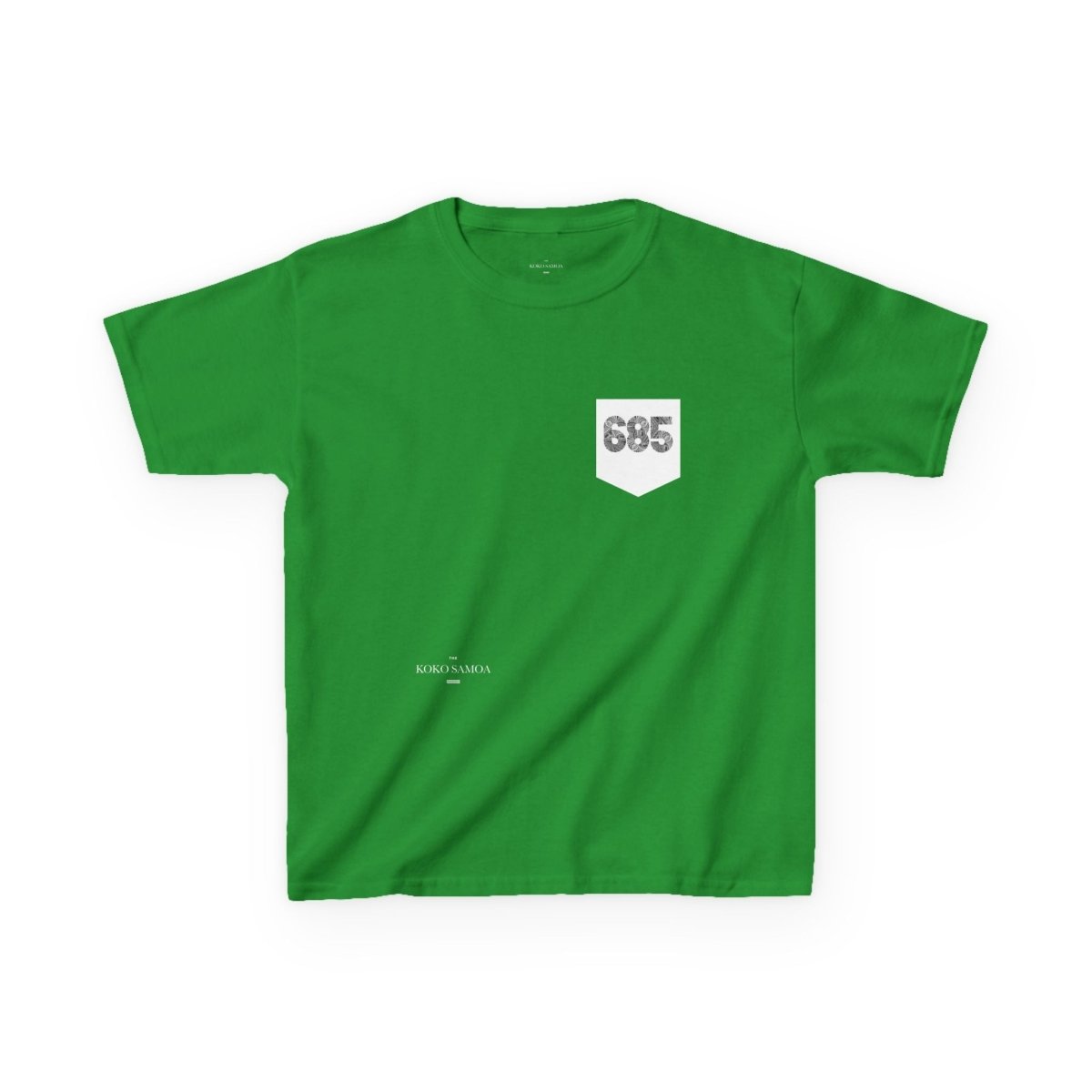 Kids Heavy Cotton Tee - 685 Pocket - USA - The Koko Samoa