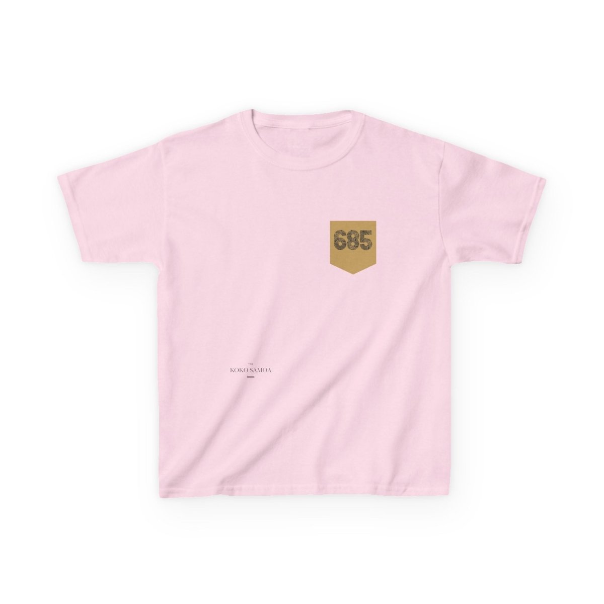 Kids Heavy Cotton Tee - 685 Pocket - USA - The Koko Samoa