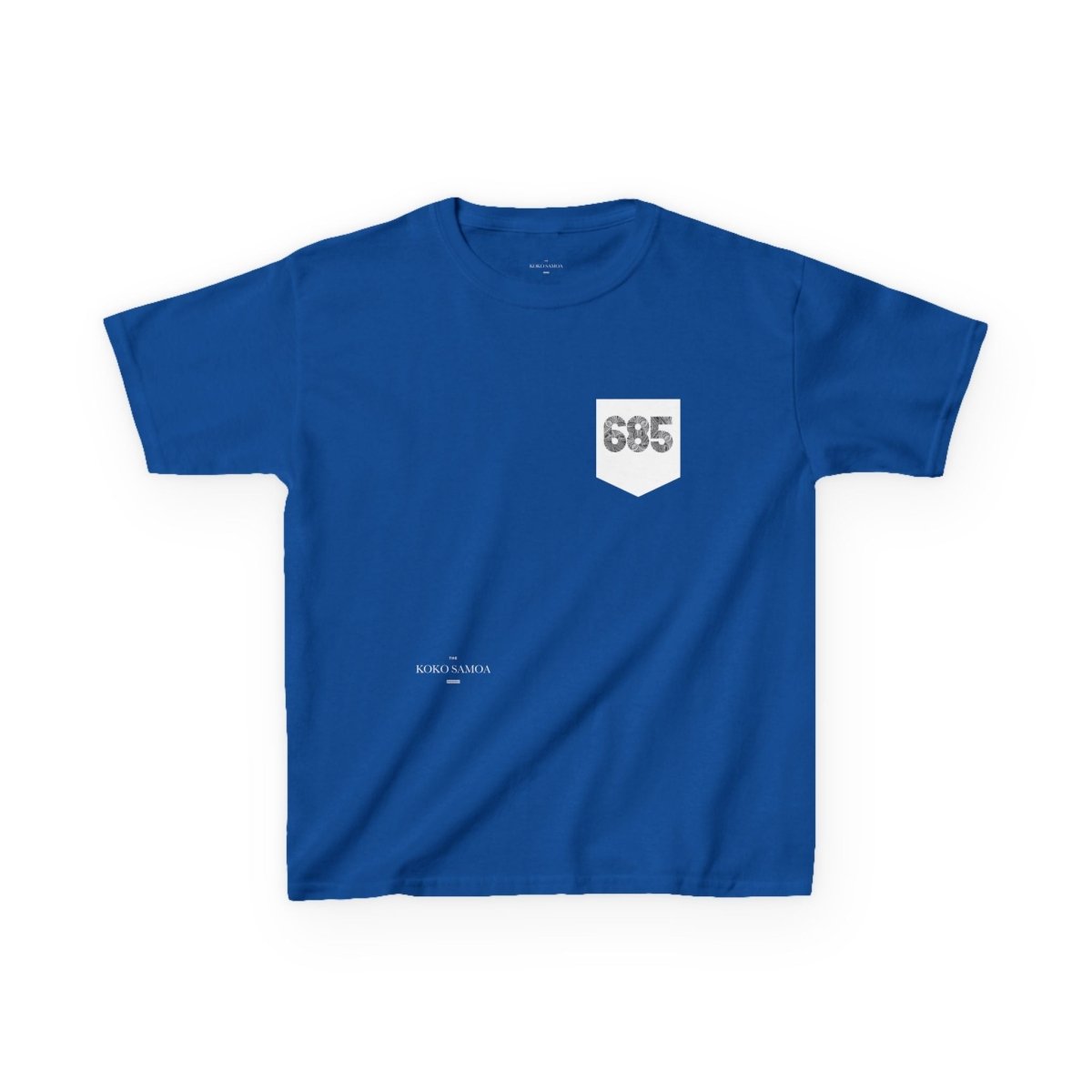Kids Heavy Cotton Tee - 685 Pocket - USA - The Koko Samoa