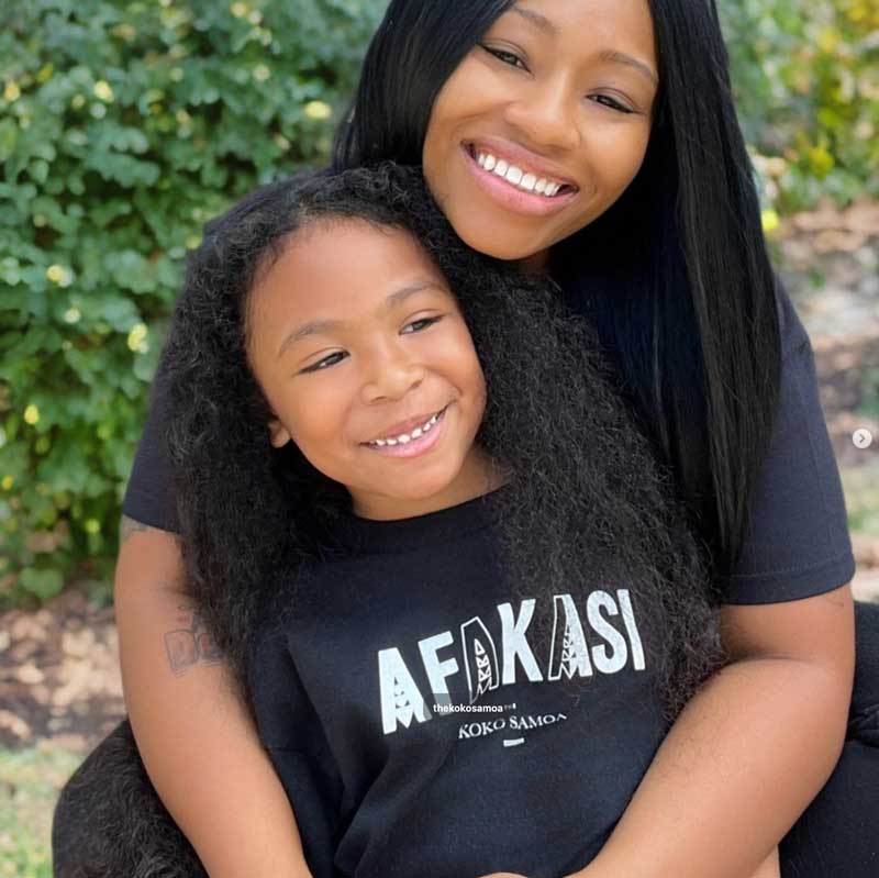 Afakasi kids tee, The Koko Samoa