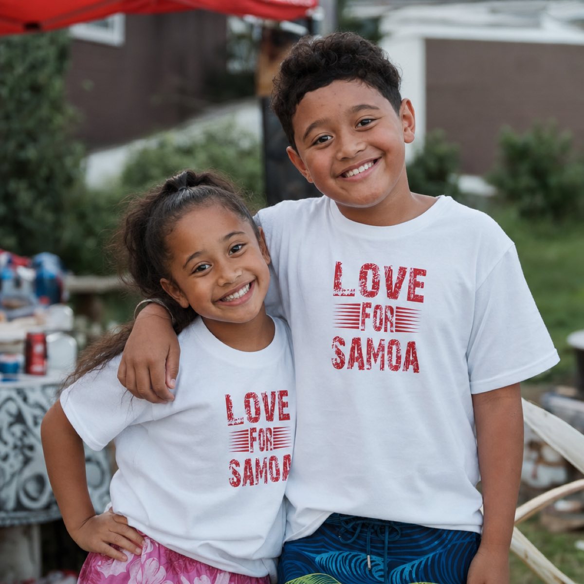 Love for Samoa kids tee, The Koko Samoa