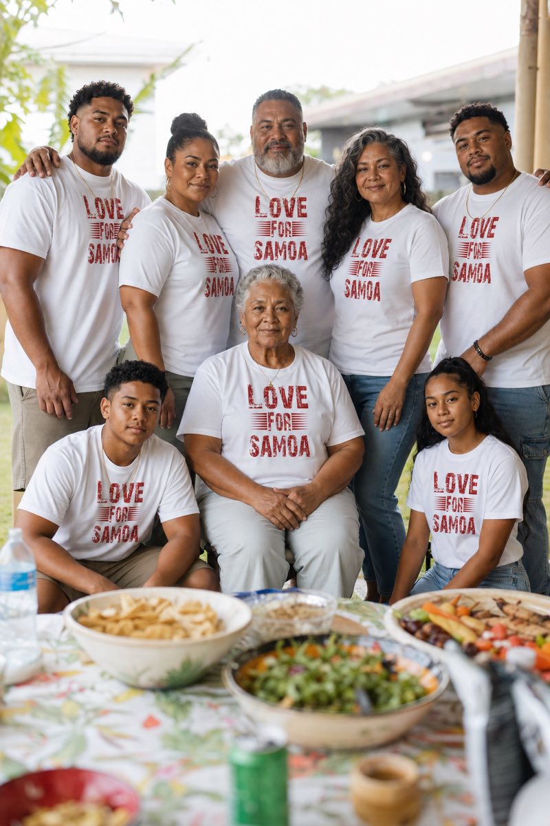 Love for Samoa kids tee, The Koko Samoa