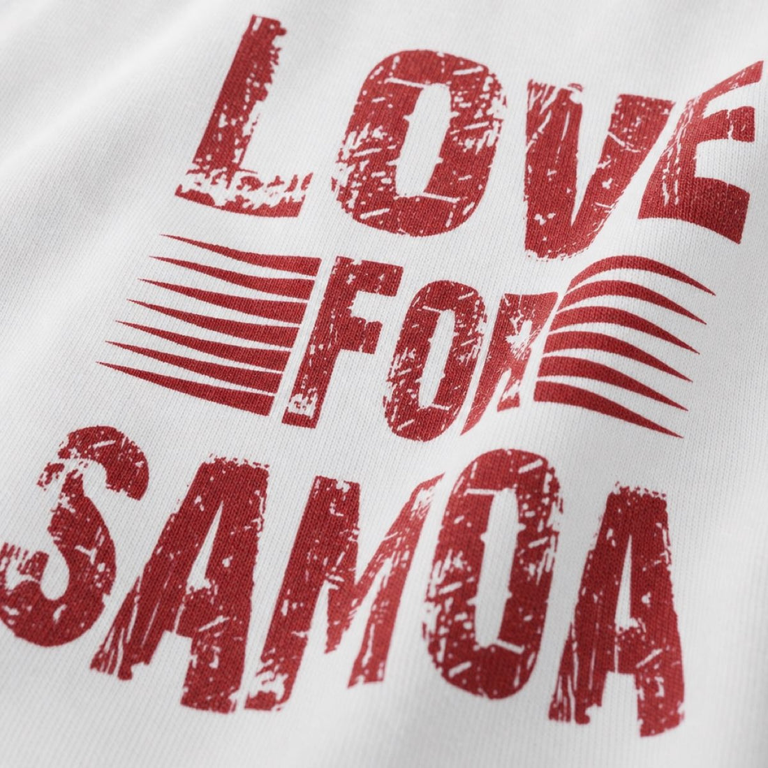 Kids Heavy Cotton Tee - Love for Samoa - USA - The Koko Samoa