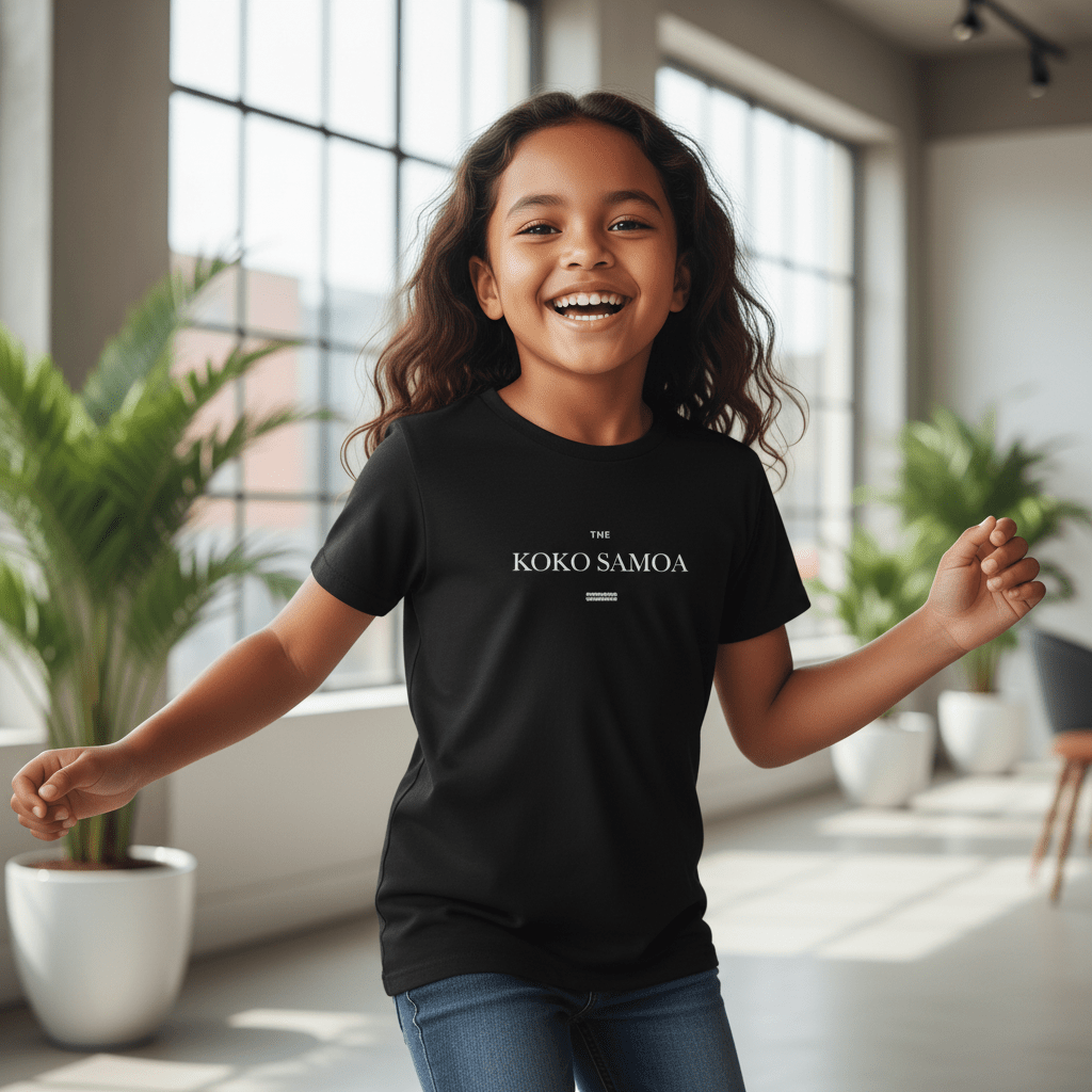 Brand Classic kids tee, The Koko Samoa