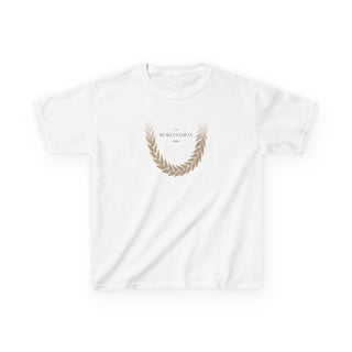Kids Heavy Cotton Tee - Ula Fala Brown - USA - The Koko Samoa