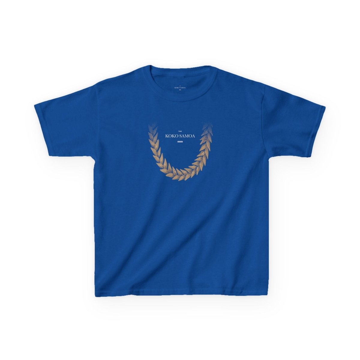 Kids Heavy Cotton Tee - Ula Fala Brown - USA - The Koko Samoa