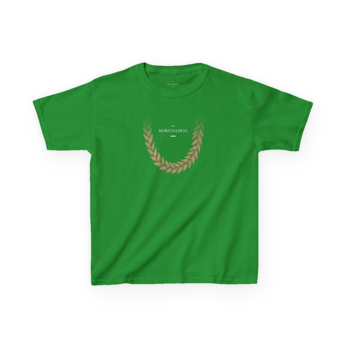 Kids Heavy Cotton Tee - Ula Fala Brown - USA - The Koko Samoa