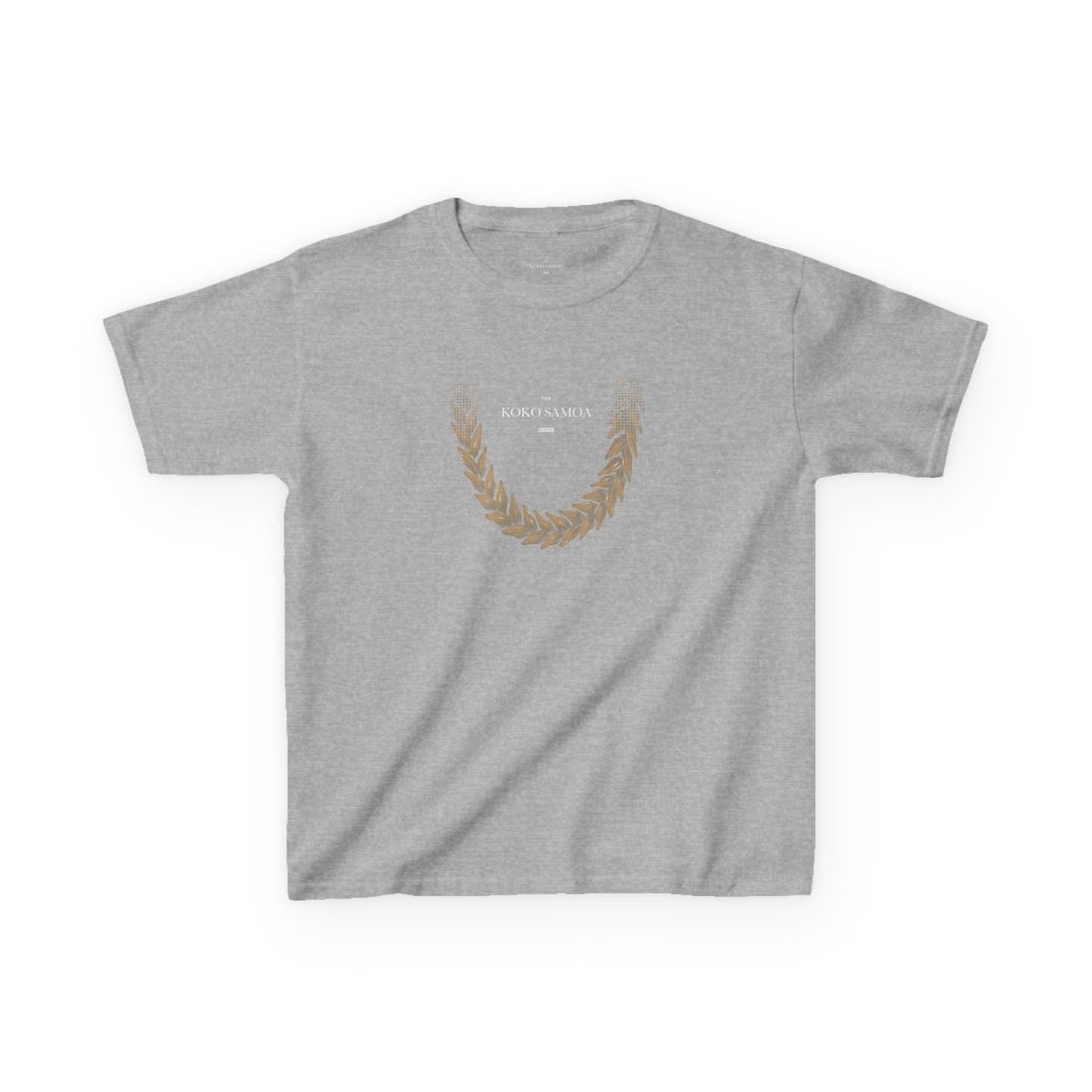 Kids Heavy Cotton Tee - Ula Fala Brown - USA - The Koko Samoa
