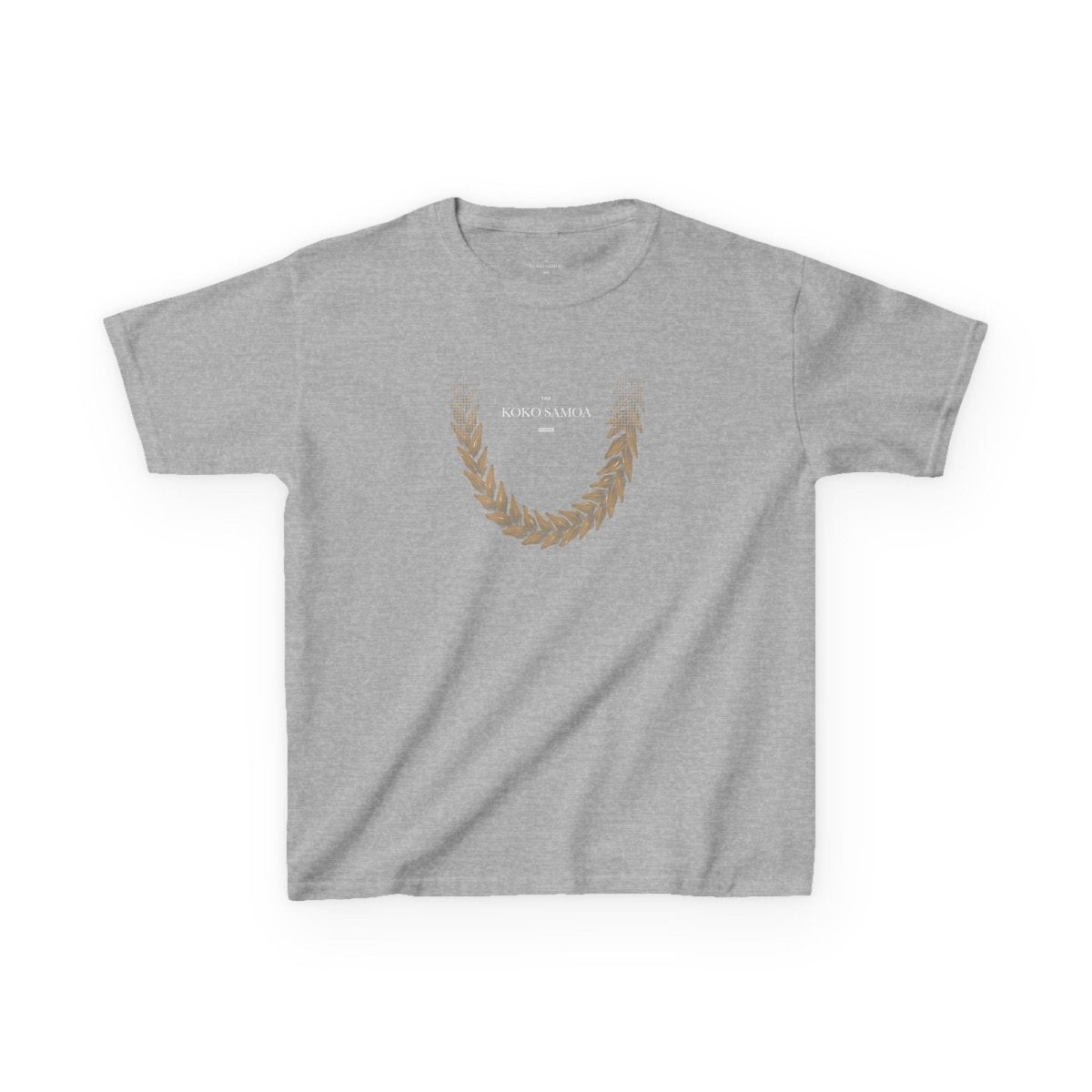 Kids Heavy Cotton Tee - Ula Fala Brown - USA - The Koko Samoa
